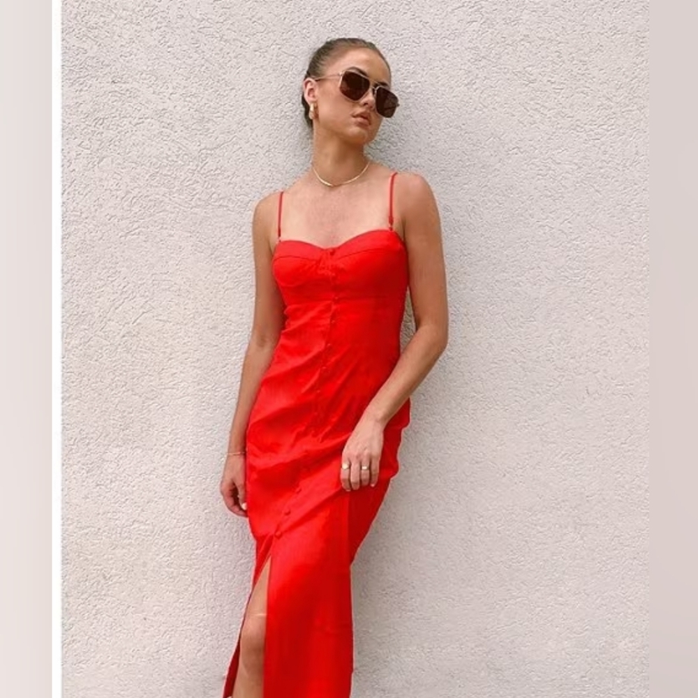 Antonio Melani - Marcie Sleevless Dress - Red Chili